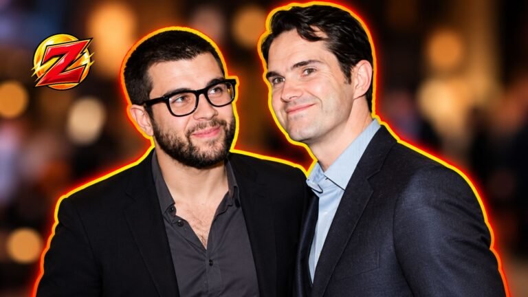 Colin Carr with his Brother Jimmy Carr