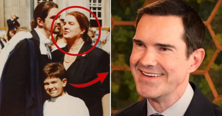 Nora Mary Carr, Jimmy Carr's mother, pictured with her son Jimmy Carr